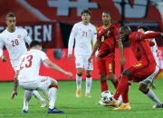 比利时队的进攻势如破竹，对手难以抵挡